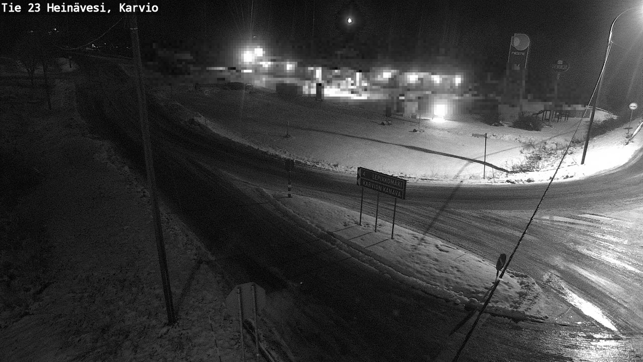 Weather Camera Image Väg 23 Heinävesi, Karvio, Heinävesi, Pohjois-Karjala