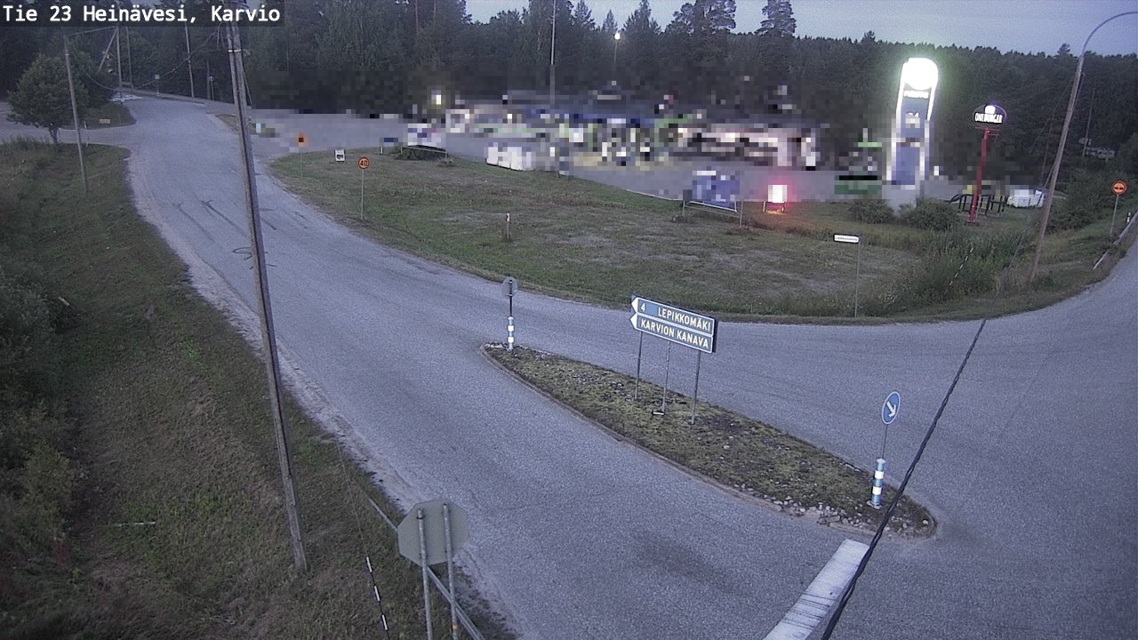 Kelikamerat Kuva Tie 23 Heinävesi, Karvio, Heinävesi, Pohjois-Karjala