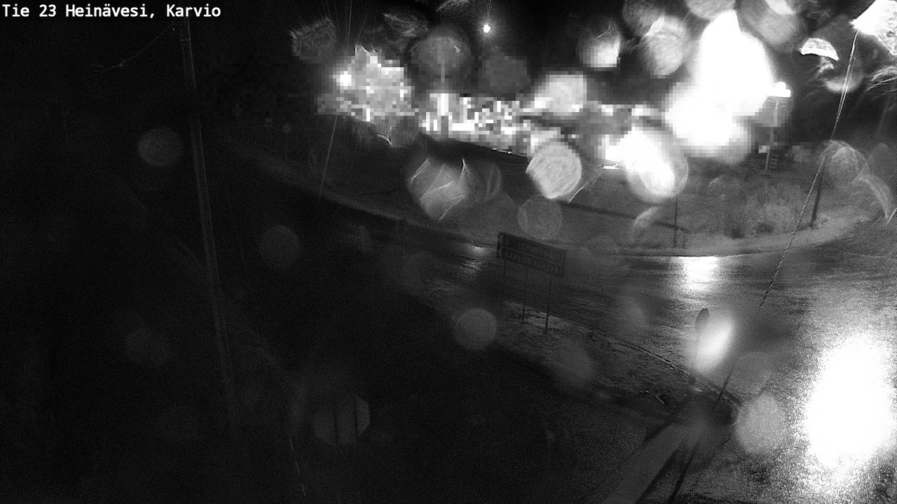 Weather Camera Image Road 23 Heinävesi, Karvio, Heinävesi, Pohjois-Karjala