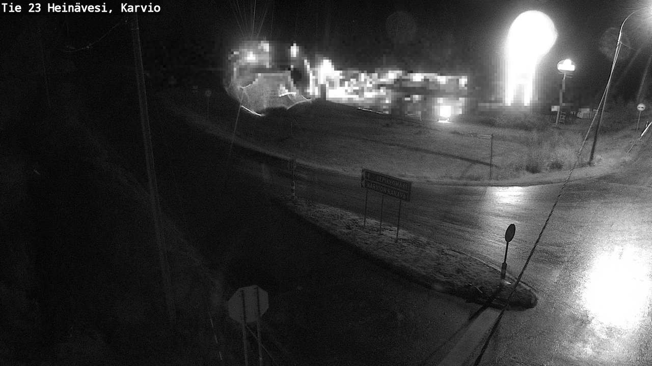 Weather Camera Image Road 23 Heinävesi, Karvio, Heinävesi, Pohjois-Karjala