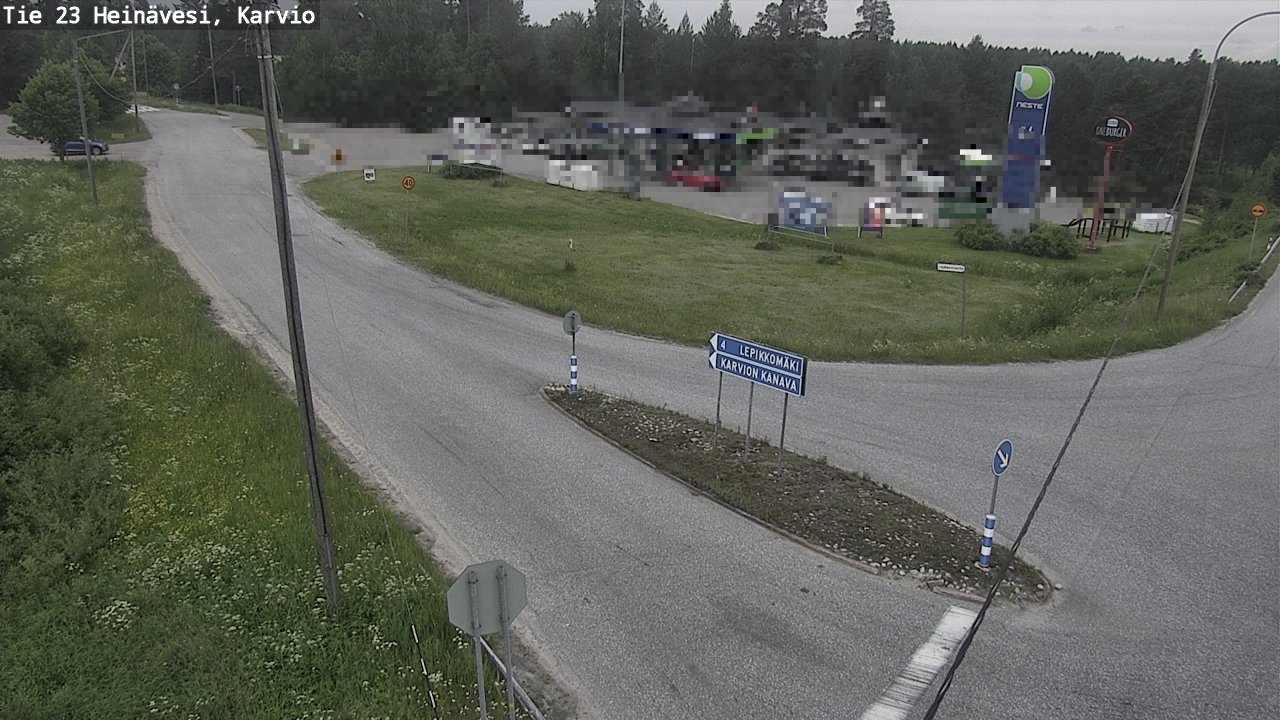 Kelikamerat Kuva Tie 23 Heinävesi, Karvio, Heinävesi, Pohjois-Karjala