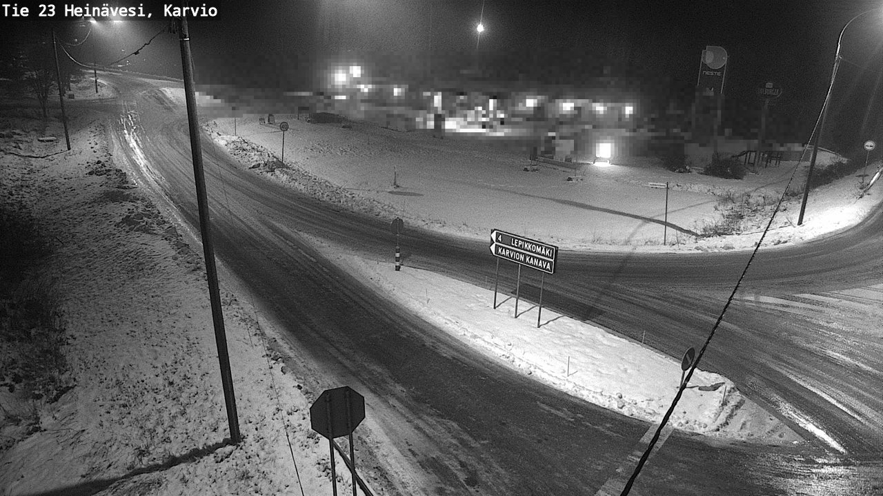 Weather Camera Image Väg 23 Heinävesi, Karvio, Heinävesi, Pohjois-Karjala