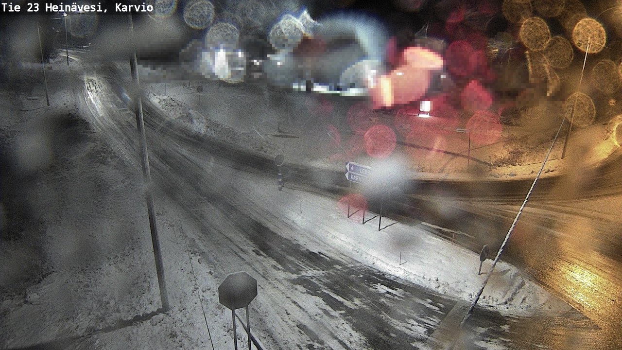 Weather Camera Image Väg 23 Heinävesi, Karvio, Heinävesi, Pohjois-Karjala
