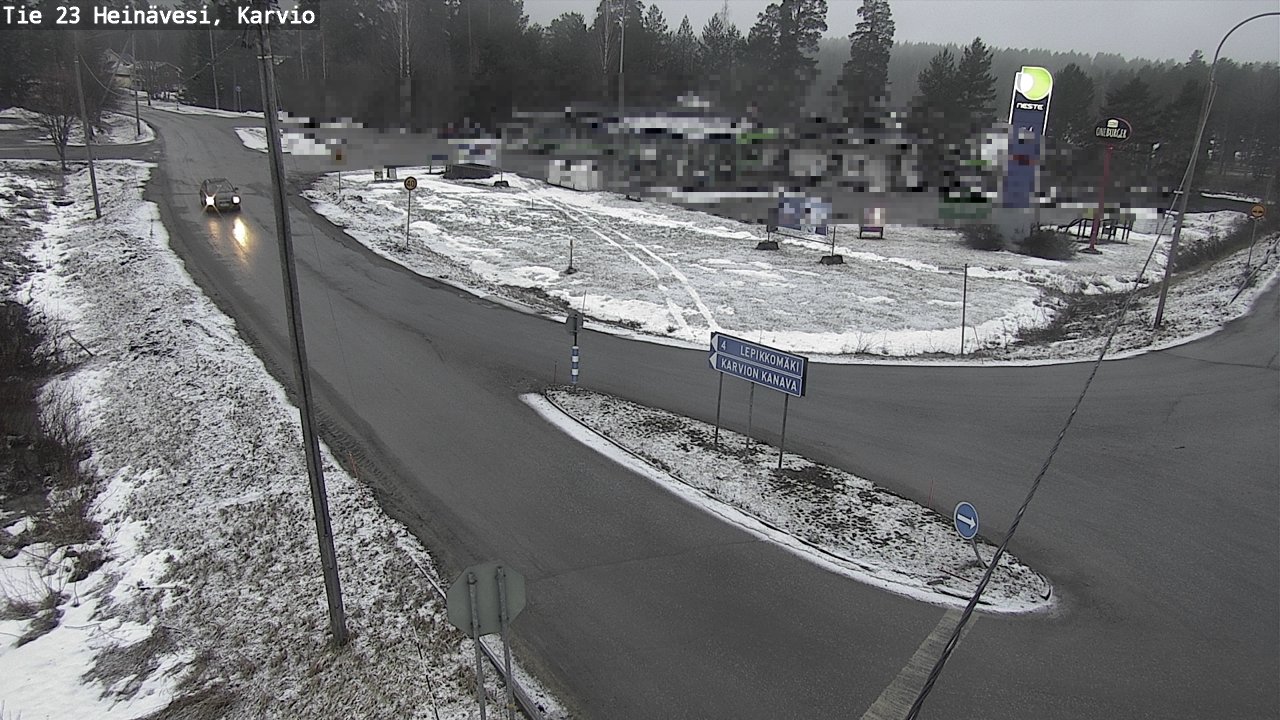 Kelikamerat Kuva Tie 23 Heinävesi, Karvio, Heinävesi, Pohjois-Karjala