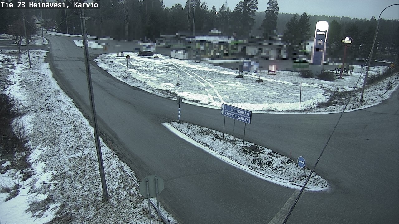 Kelikamerat Kuva Tie 23 Heinävesi, Karvio, Heinävesi, Pohjois-Karjala