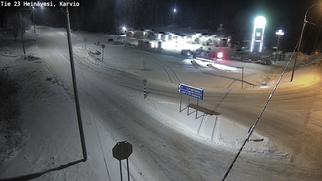 Kelikamerat Kuva Tie 23 Heinävesi, Karvio, Heinävesi, Pohjois-Karjala