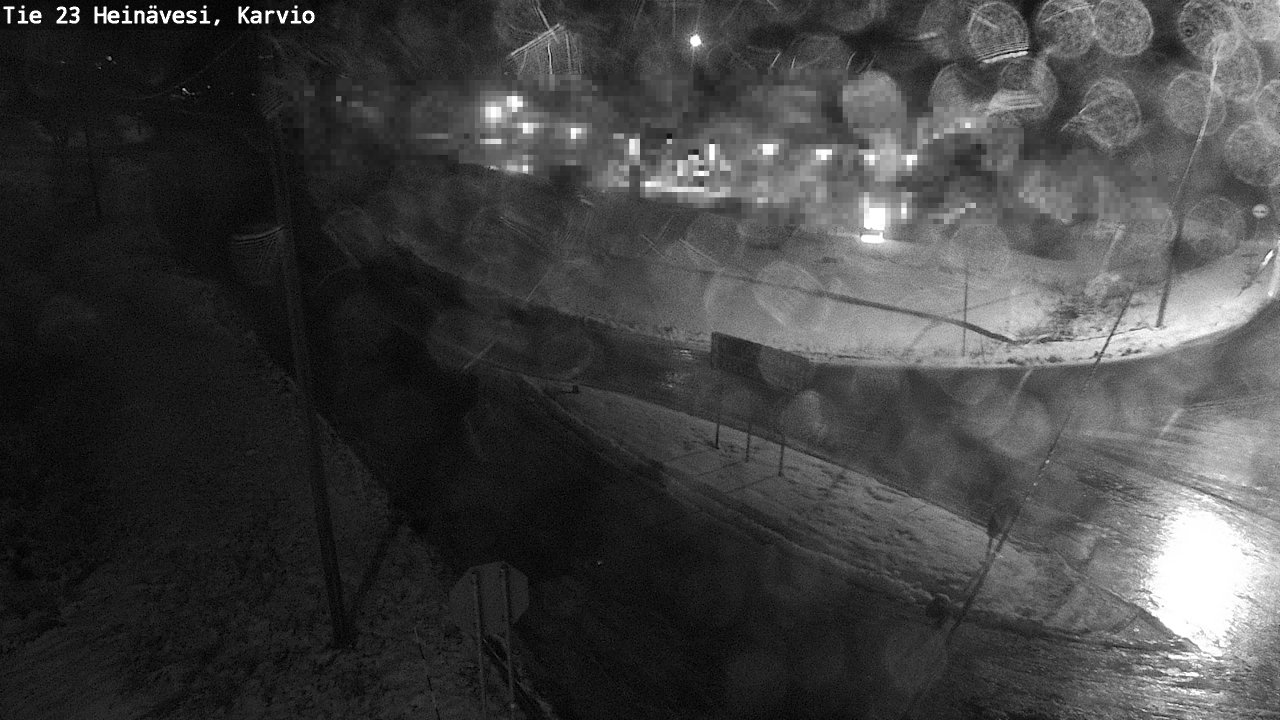 Weather Camera Image Väg 23 Heinävesi, Karvio, Heinävesi, Pohjois-Karjala