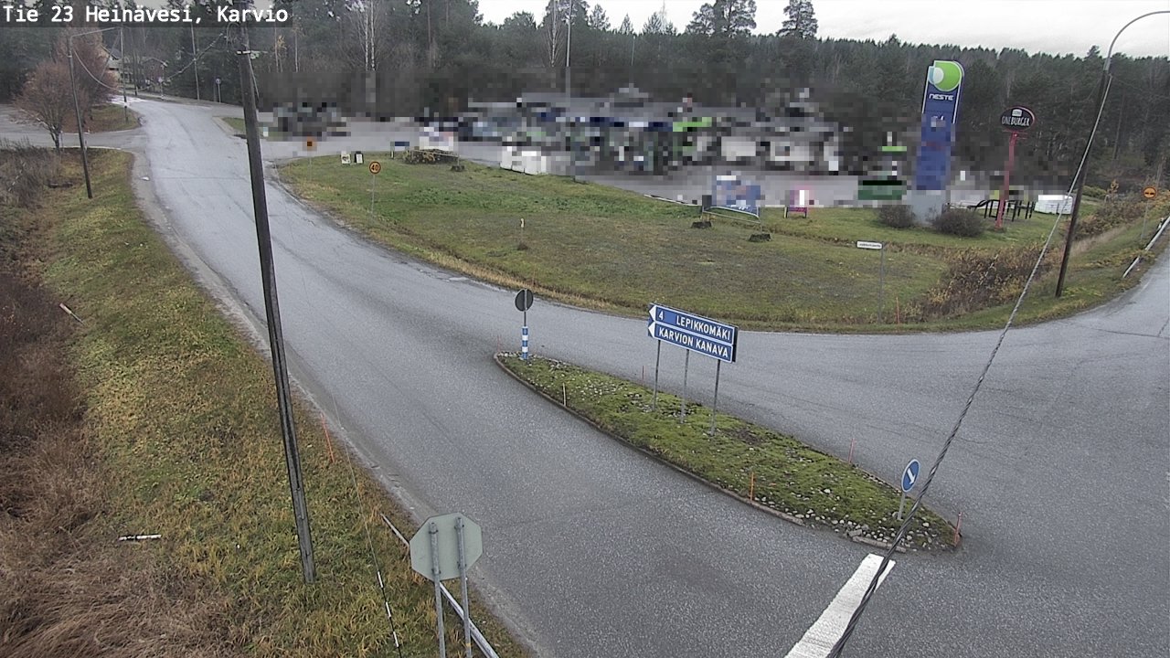 Kelikamerat Kuva Tie 23 Heinävesi, Karvio, Heinävesi, Pohjois-Karjala