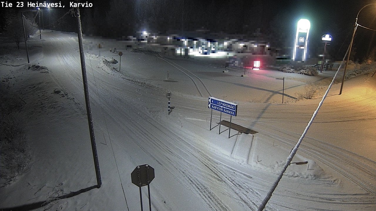 Kelikamerat Kuva Tie 23 Heinävesi, Karvio, Heinävesi, Pohjois-Karjala