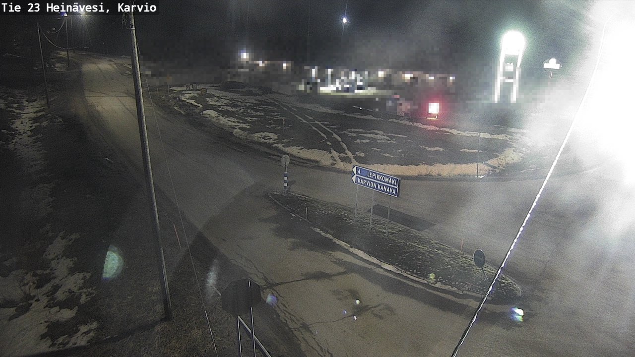 Kelikamerat Kuva Tie 23 Heinävesi, Karvio, Heinävesi, Pohjois-Karjala