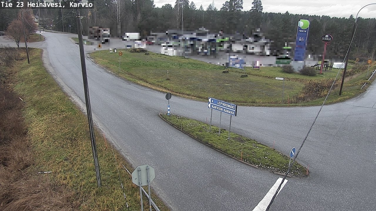 Kelikamerat Kuva Tie 23 Heinävesi, Karvio, Heinävesi, Pohjois-Karjala