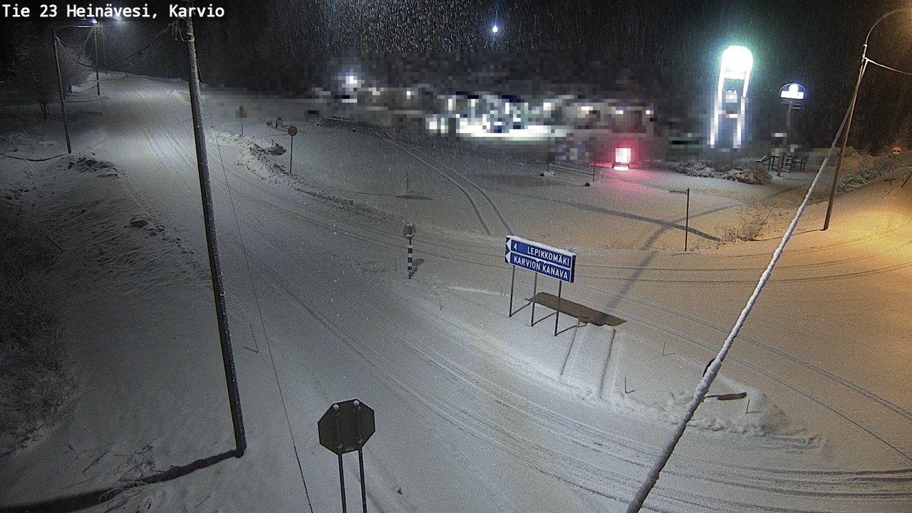 Kelikamerat Kuva Tie 23 Heinävesi, Karvio, Heinävesi, Pohjois-Karjala