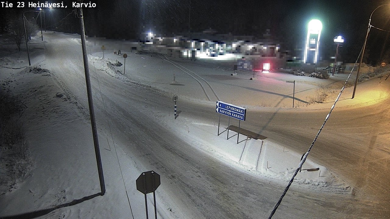 Kelikamerat Kuva Tie 23 Heinävesi, Karvio, Heinävesi, Pohjois-Karjala