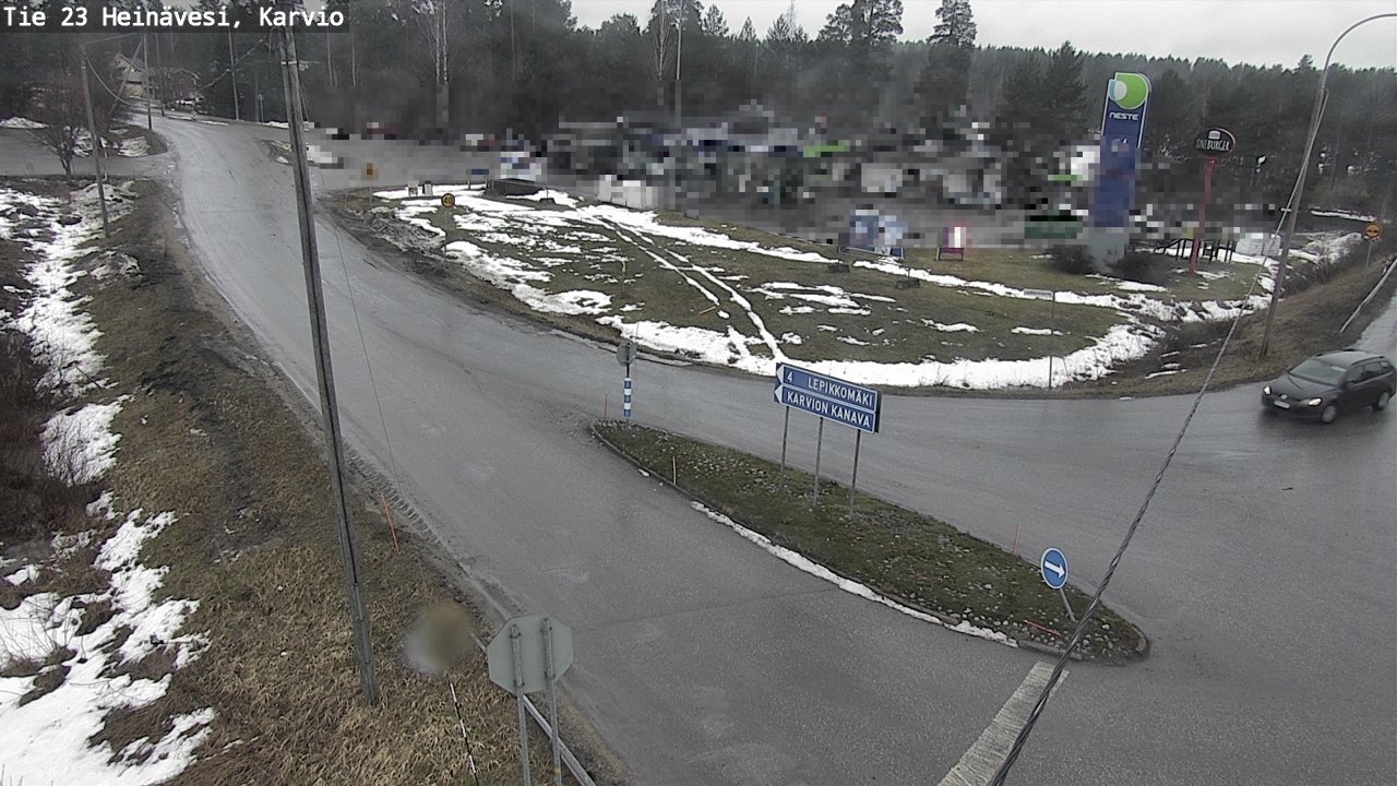 Kelikamerat Kuva Tie 23 Heinävesi, Karvio, Heinävesi, Pohjois-Karjala