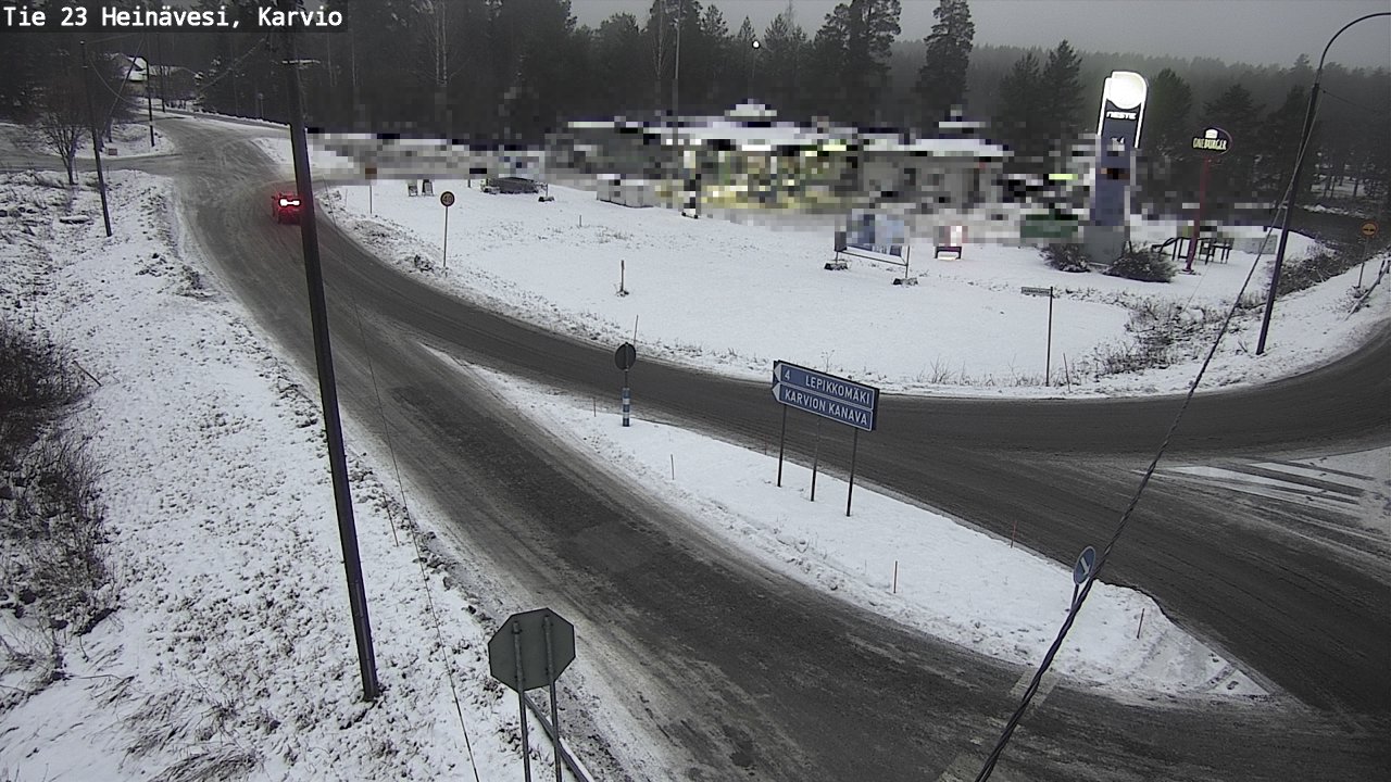 Weather Camera Image Väg 23 Heinävesi, Karvio, Heinävesi, Pohjois-Karjala