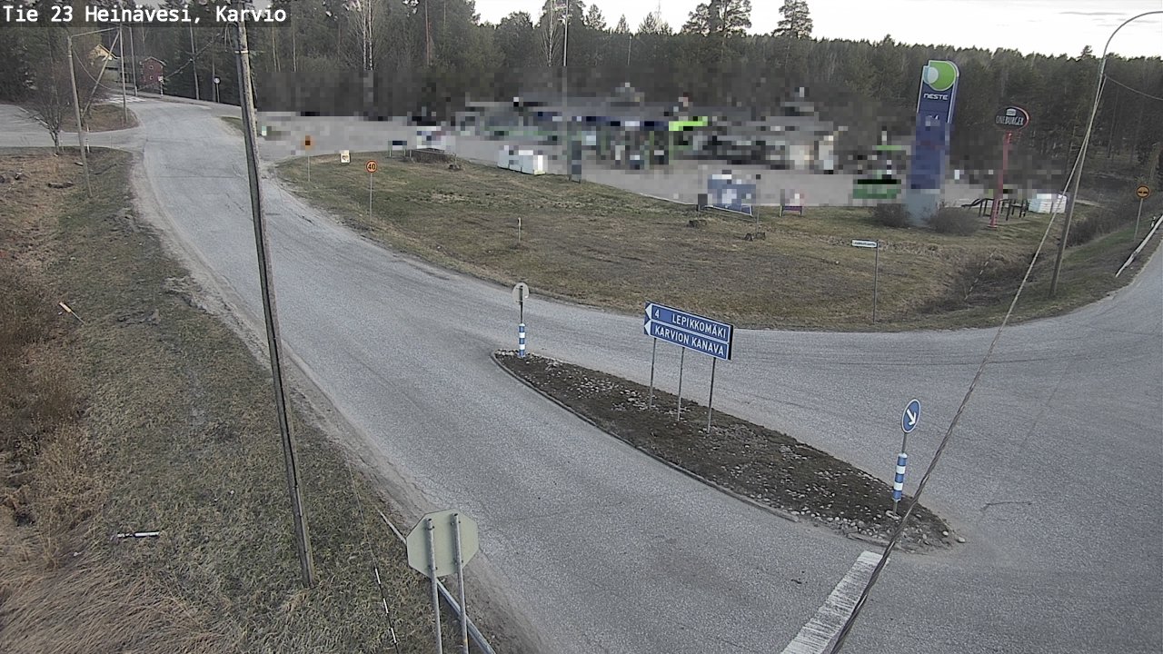 Weather Camera Image Road 23 Heinävesi, Karvio, Heinävesi, Pohjois-Karjala