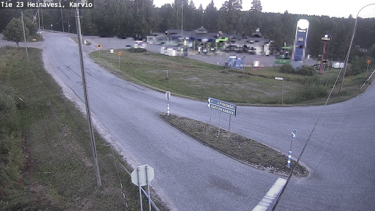 Kelikamerat Kuva Tie 23 Heinävesi, Karvio, Heinävesi, Pohjois-Karjala