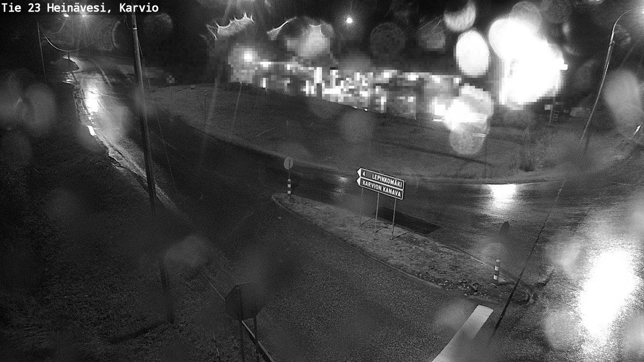 Weather Camera Image Road 23 Heinävesi, Karvio, Heinävesi, Pohjois-Karjala