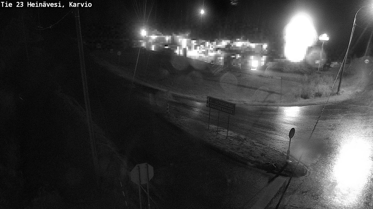 Weather Camera Image Road 23 Heinävesi, Karvio, Heinävesi, Pohjois-Karjala