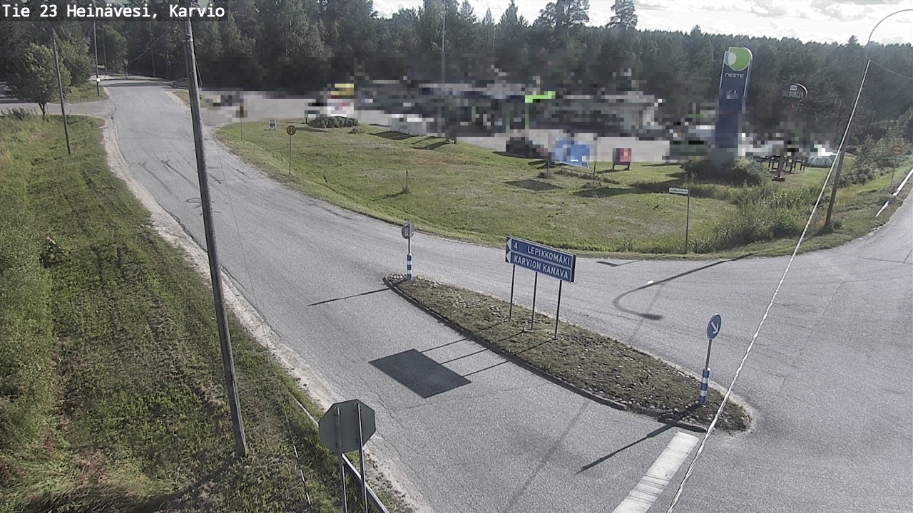 Kelikamerat Kuva Tie 23 Heinävesi, Karvio, Heinävesi, Pohjois-Karjala