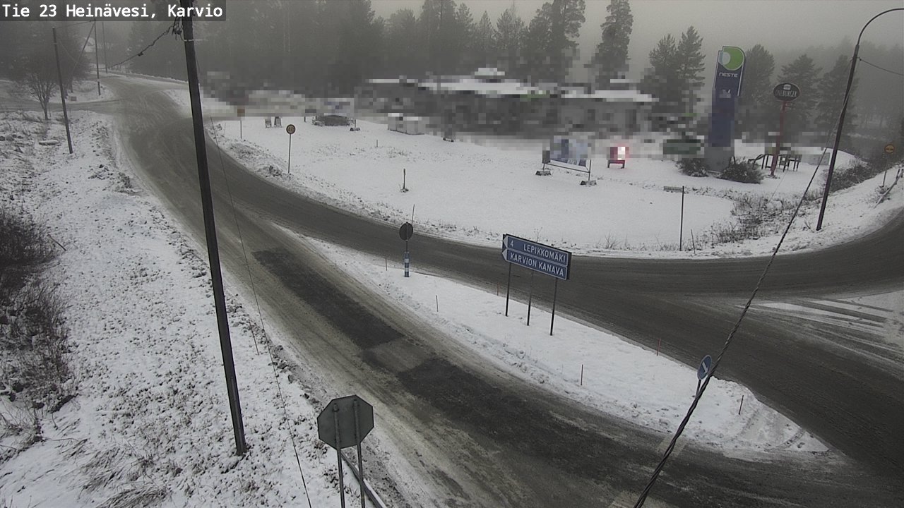 Weather Camera Image Road 23 Heinävesi, Karvio, Heinävesi, Pohjois-Karjala