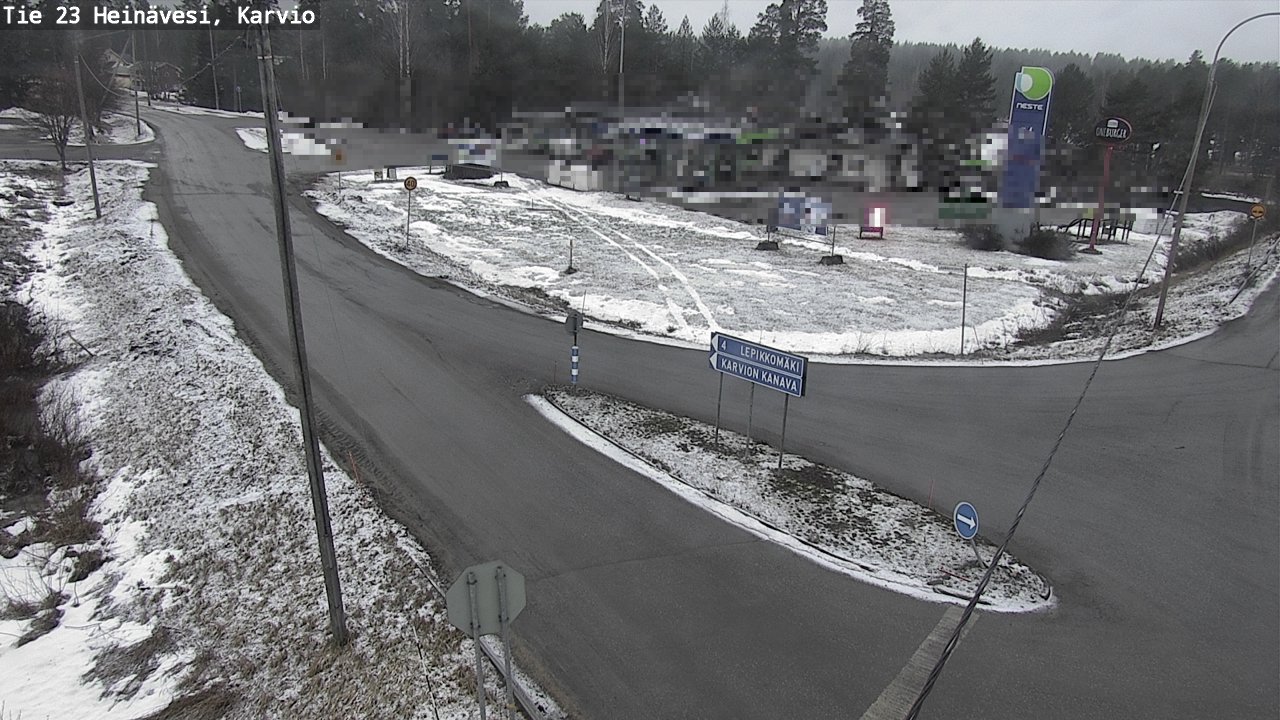 Kelikamerat Kuva Tie 23 Heinävesi, Karvio, Heinävesi, Pohjois-Karjala