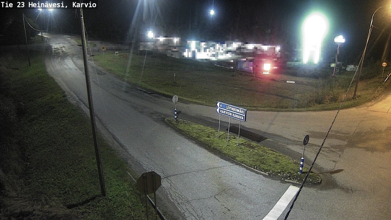 Weather Camera Image Road 23 Heinävesi, Karvio, Heinävesi, Pohjois-Karjala
