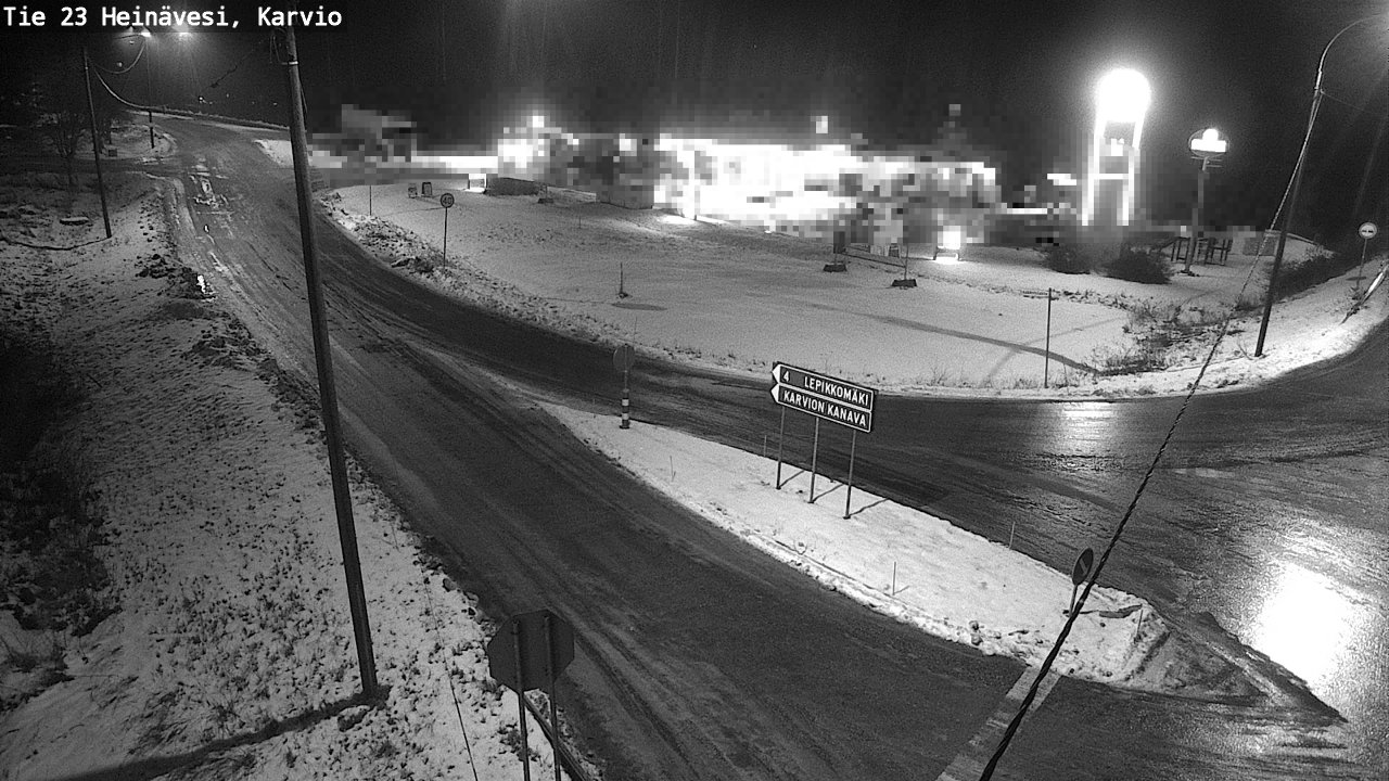 Weather Camera Image Väg 23 Heinävesi, Karvio, Heinävesi, Pohjois-Karjala