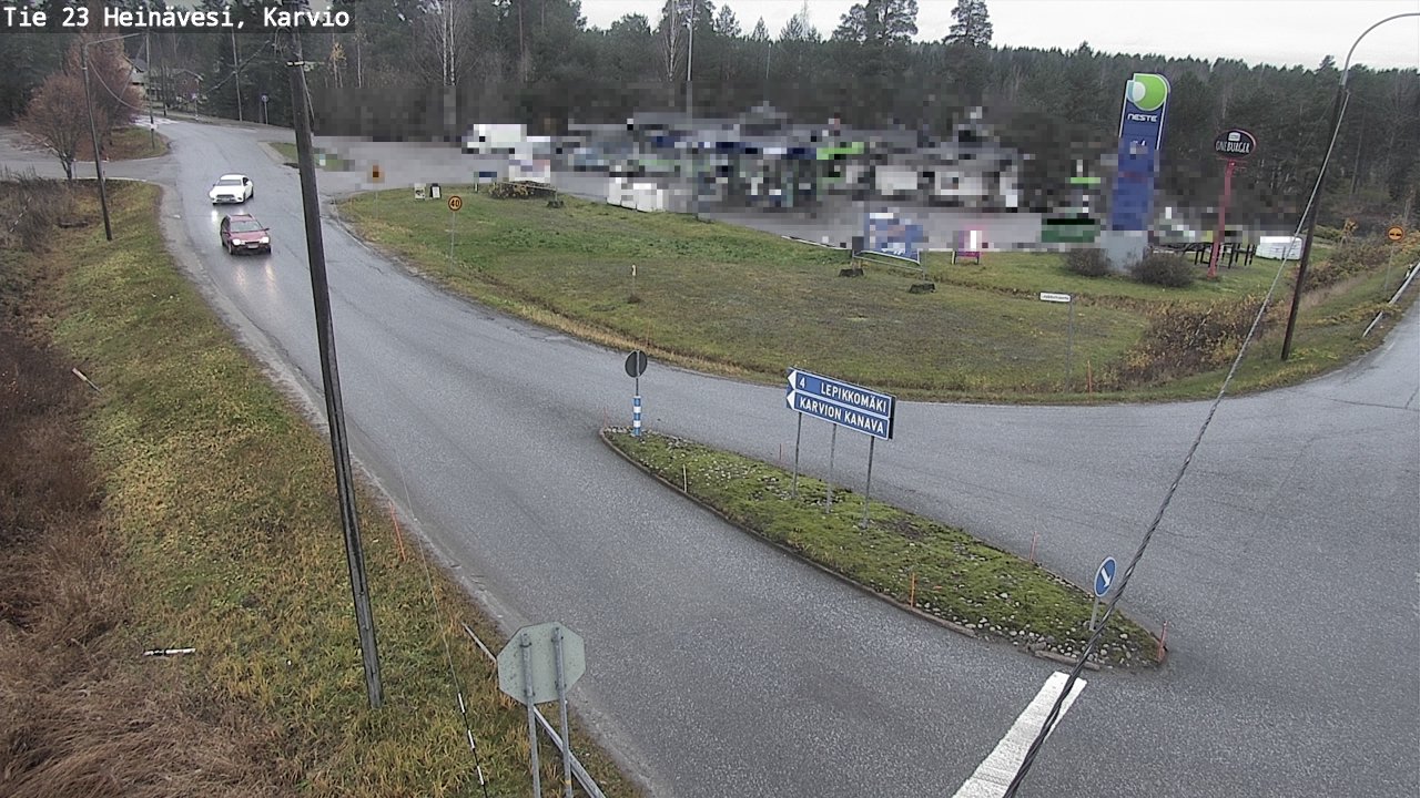 Kelikamerat Kuva Tie 23 Heinävesi, Karvio, Heinävesi, Pohjois-Karjala