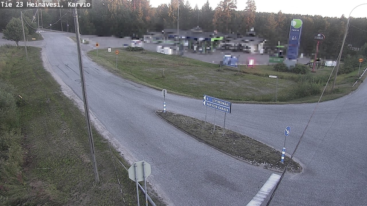 Kelikamerat Kuva Tie 23 Heinävesi, Karvio, Heinävesi, Pohjois-Karjala