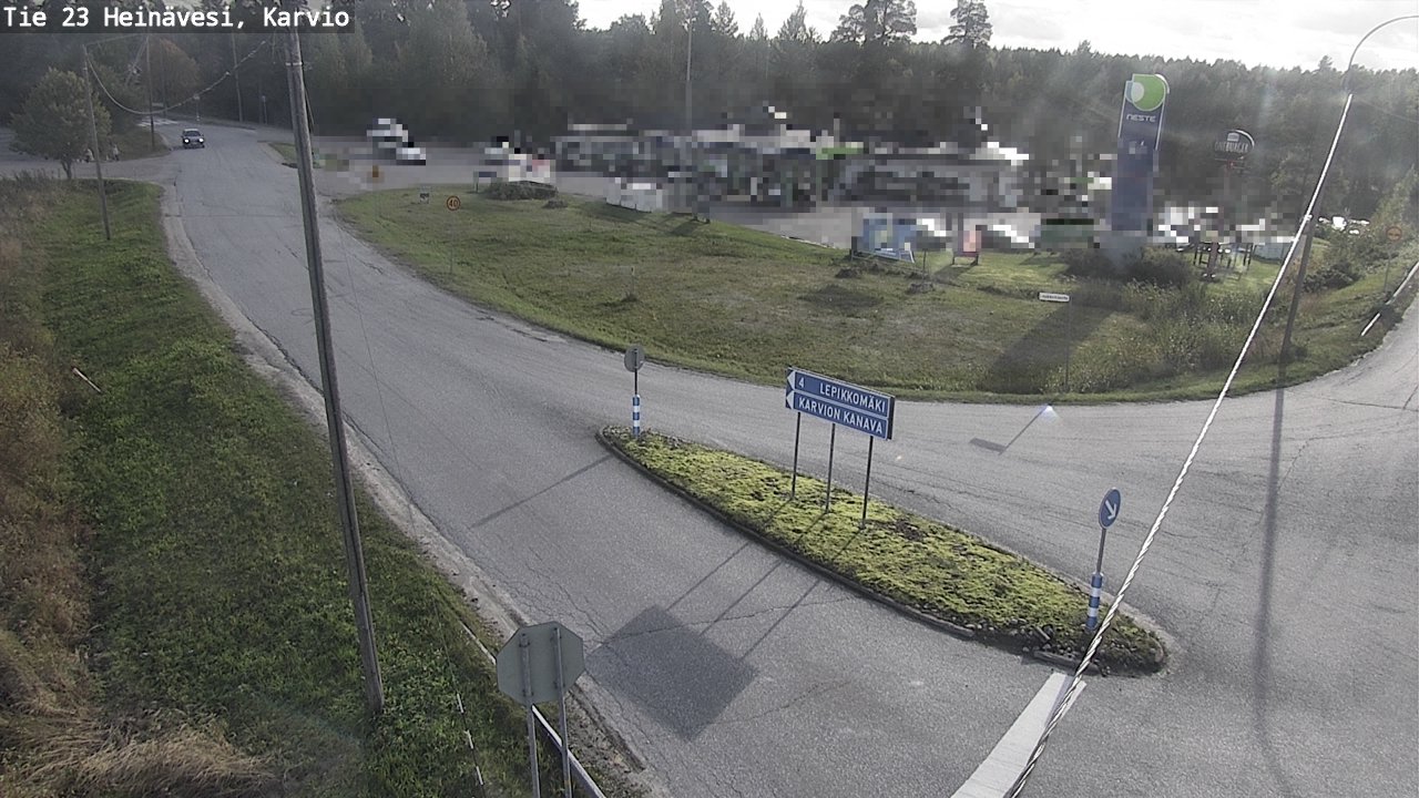 Weather Camera Image Road 23 Heinävesi, Karvio, Heinävesi, Pohjois-Karjala