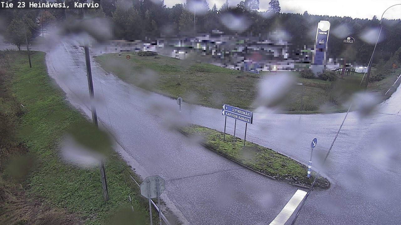 Weather Camera Image Road 23 Heinävesi, Karvio, Heinävesi, Pohjois-Karjala