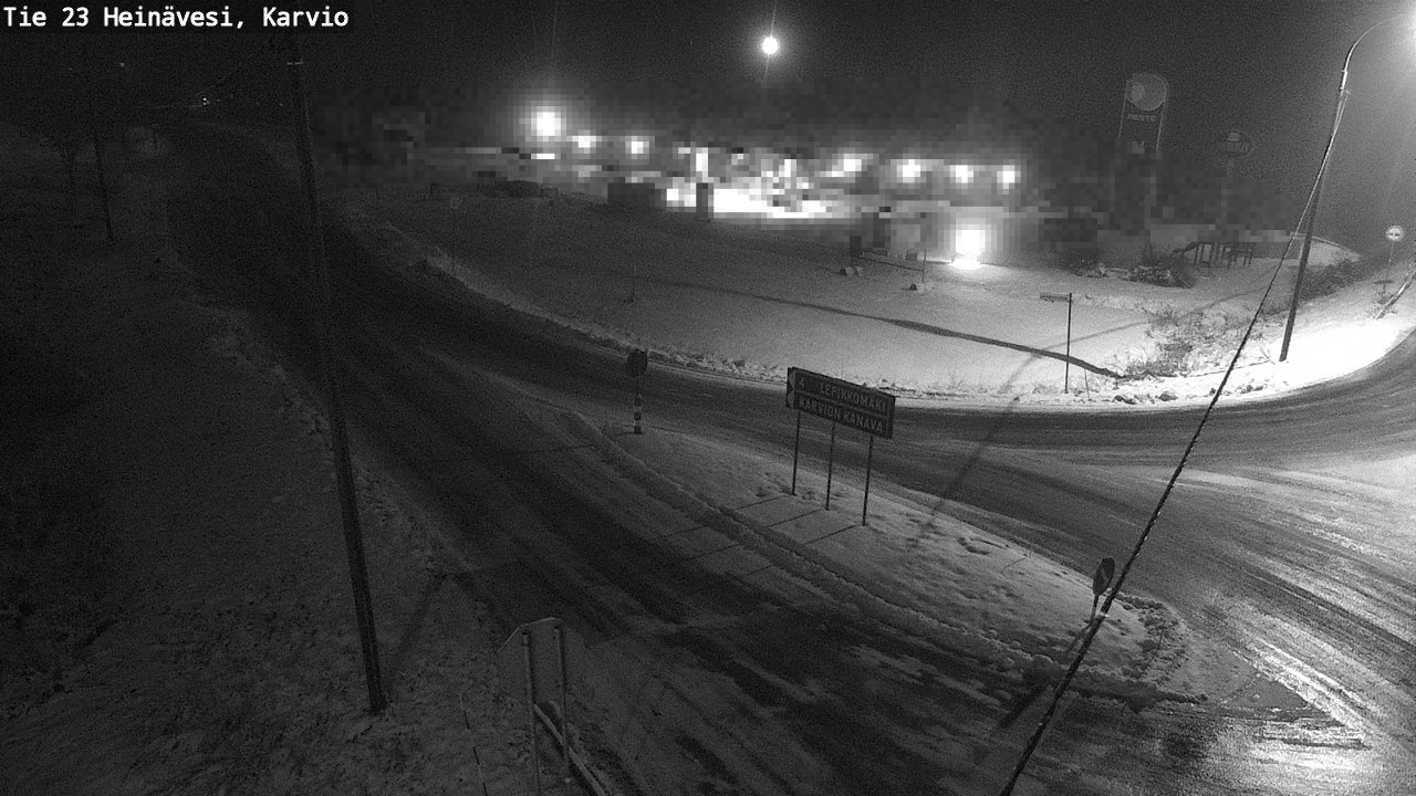 Weather Camera Image Väg 23 Heinävesi, Karvio, Heinävesi, Pohjois-Karjala