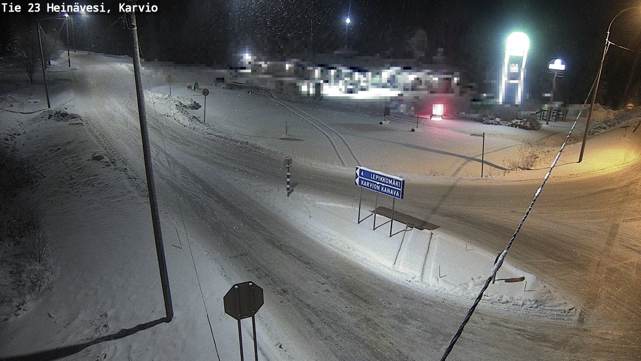 Kelikamerat Kuva Tie 23 Heinävesi, Karvio, Heinävesi, Pohjois-Karjala