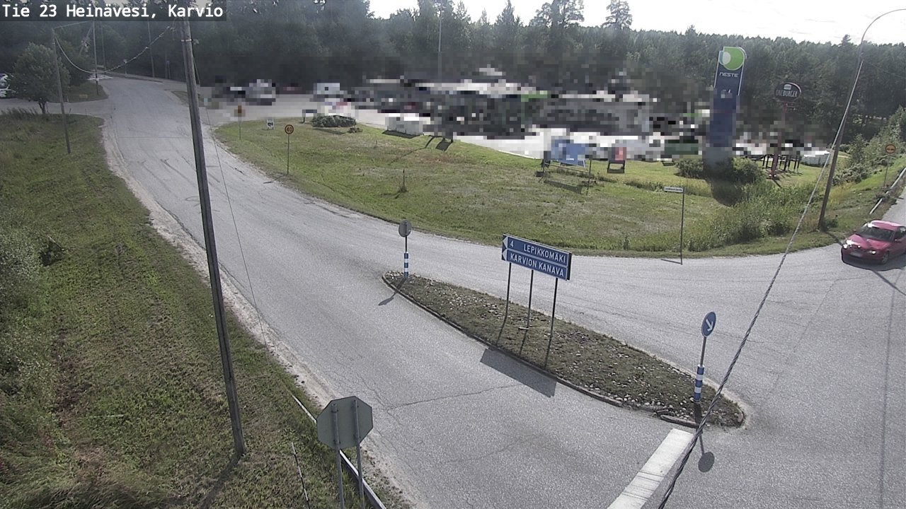 Kelikamerat Kuva Tie 23 Heinävesi, Karvio, Heinävesi, Pohjois-Karjala