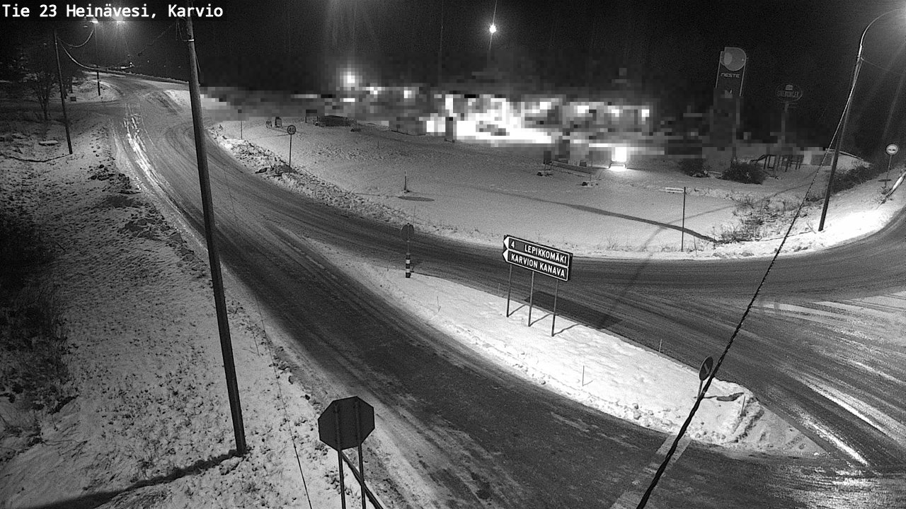 Weather Camera Image Väg 23 Heinävesi, Karvio, Heinävesi, Pohjois-Karjala