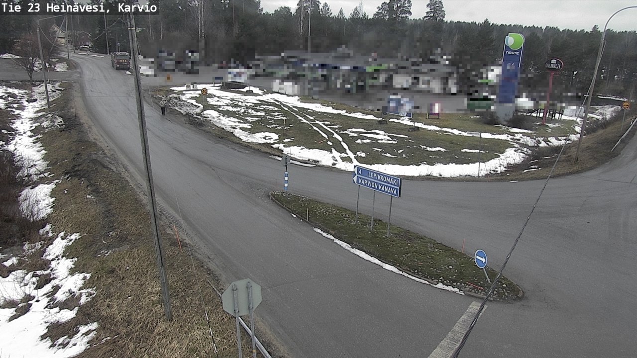 Kelikamerat Kuva Tie 23 Heinävesi, Karvio, Heinävesi, Pohjois-Karjala