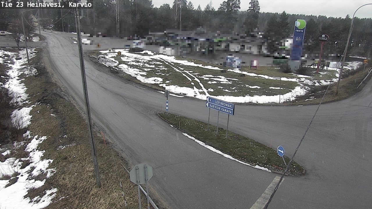 Kelikamerat Kuva Tie 23 Heinävesi, Karvio, Heinävesi, Pohjois-Karjala