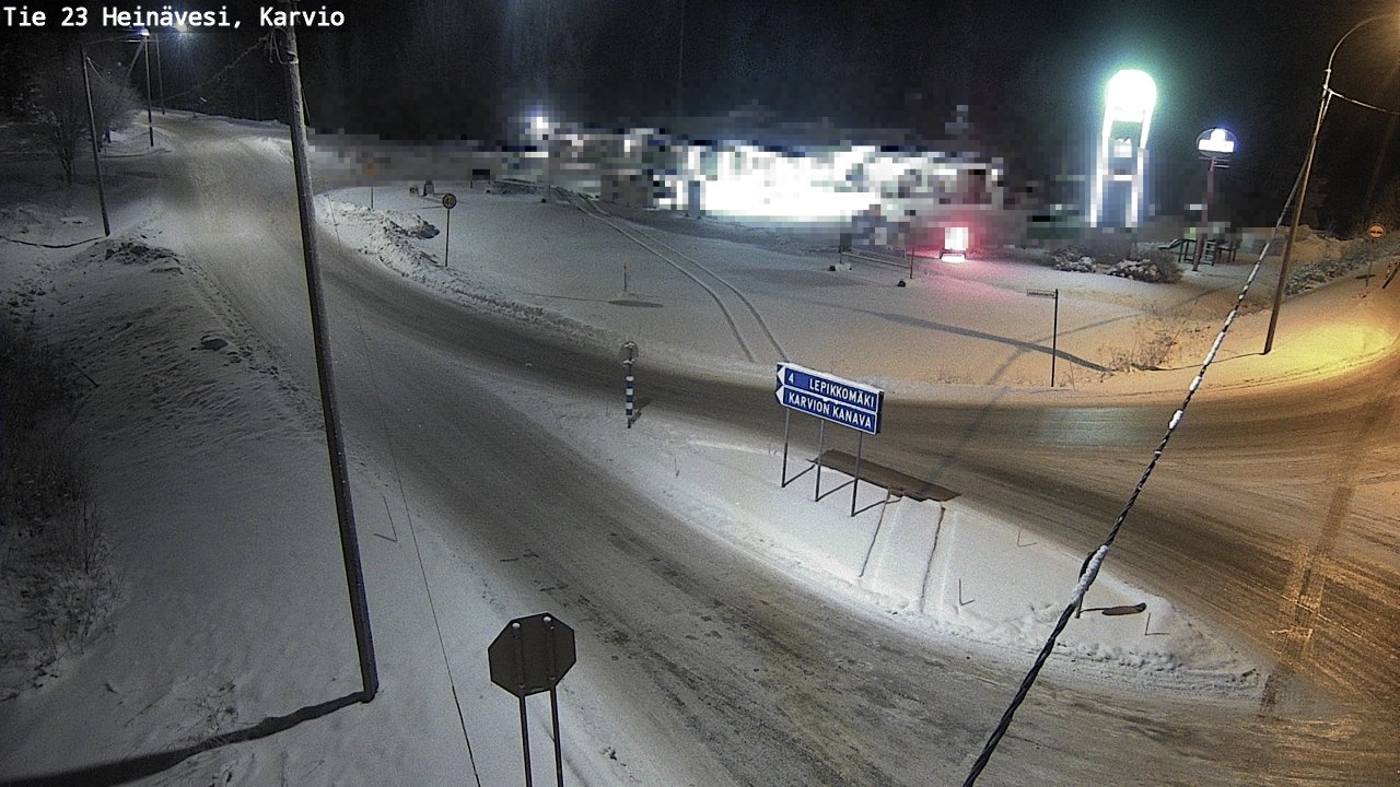 Kelikamerat Kuva Tie 23 Heinävesi, Karvio, Heinävesi, Pohjois-Karjala