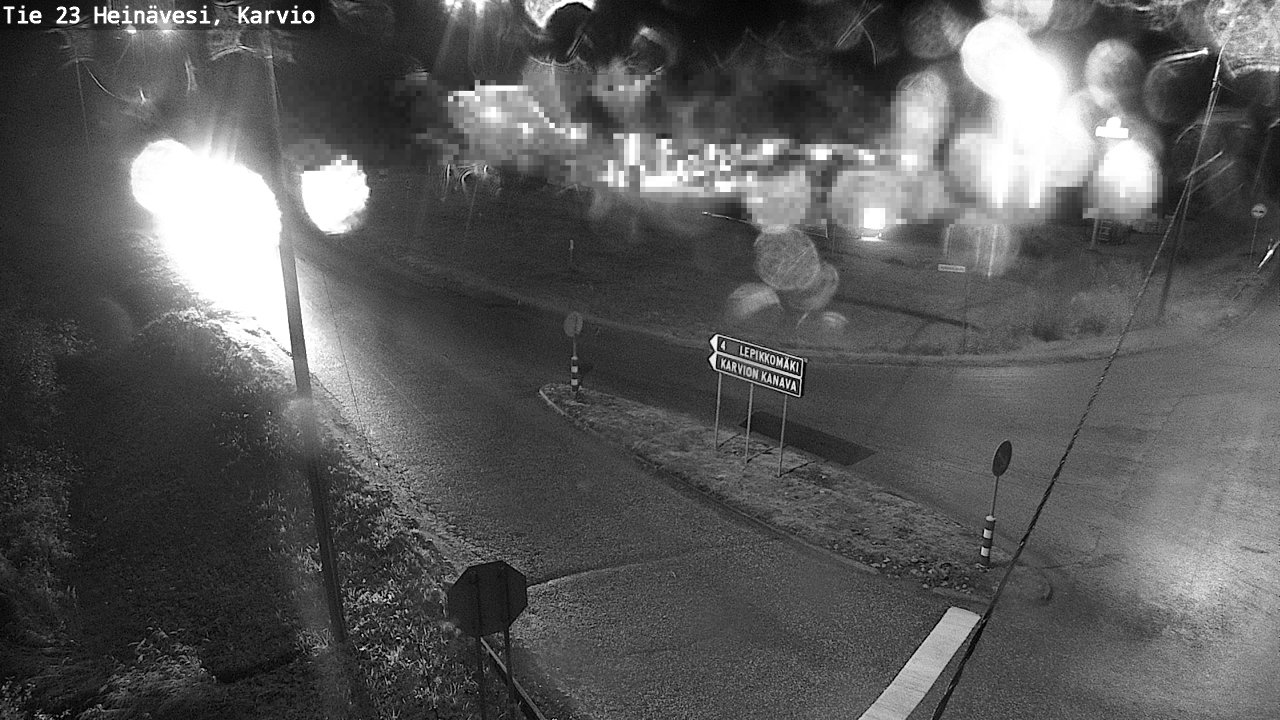 Weather Camera Image Road 23 Heinävesi, Karvio, Heinävesi, Pohjois-Karjala