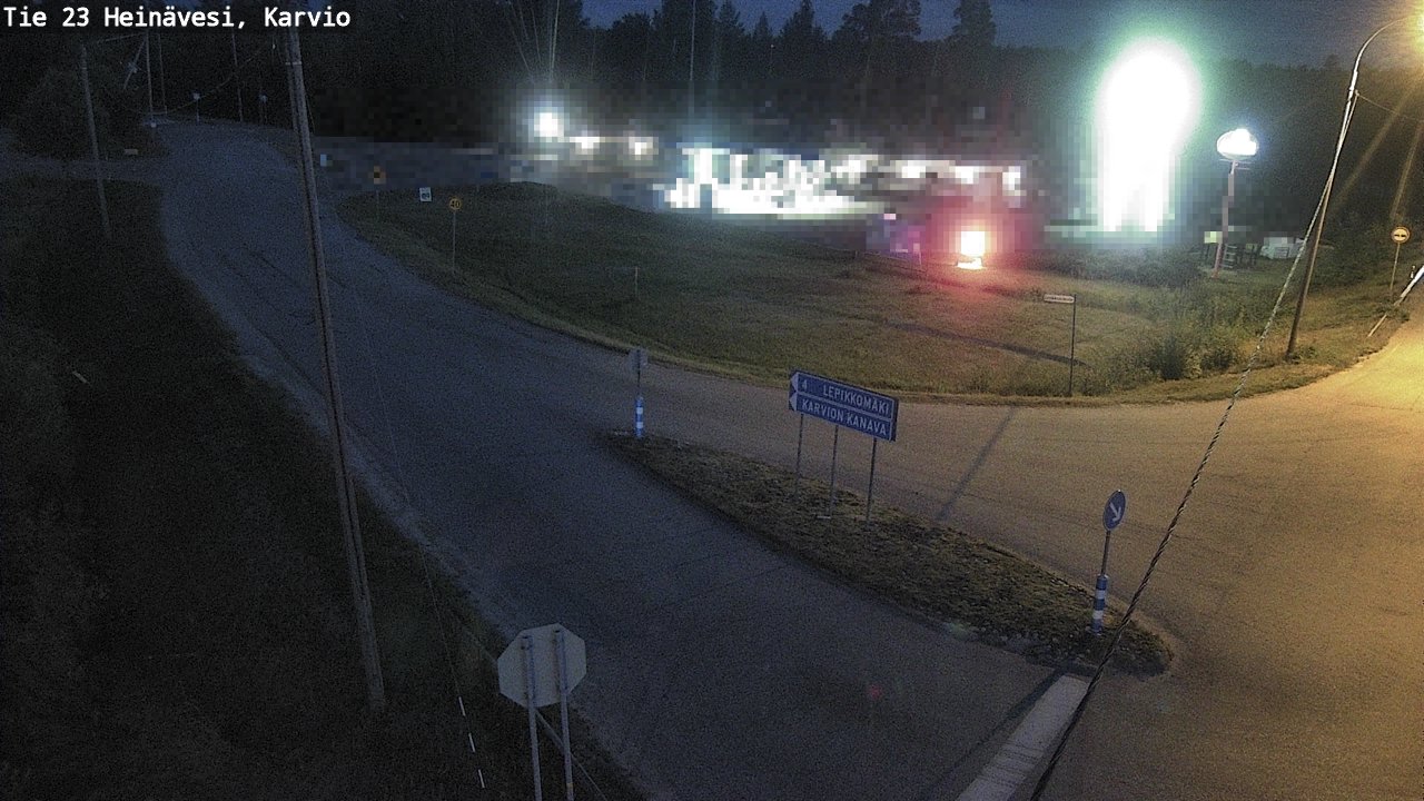 Kelikamerat Kuva Tie 23 Heinävesi, Karvio, Heinävesi, Pohjois-Karjala