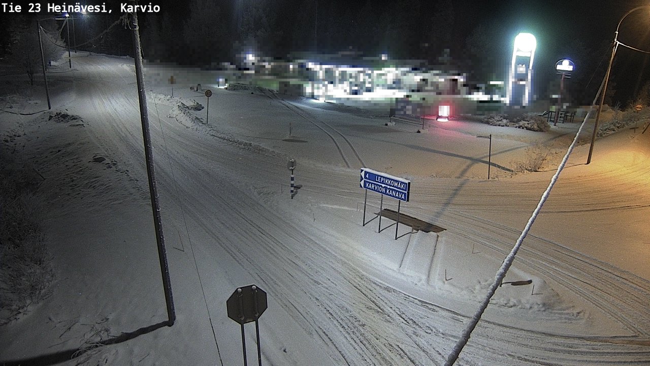 Kelikamerat Kuva Tie 23 Heinävesi, Karvio, Heinävesi, Pohjois-Karjala