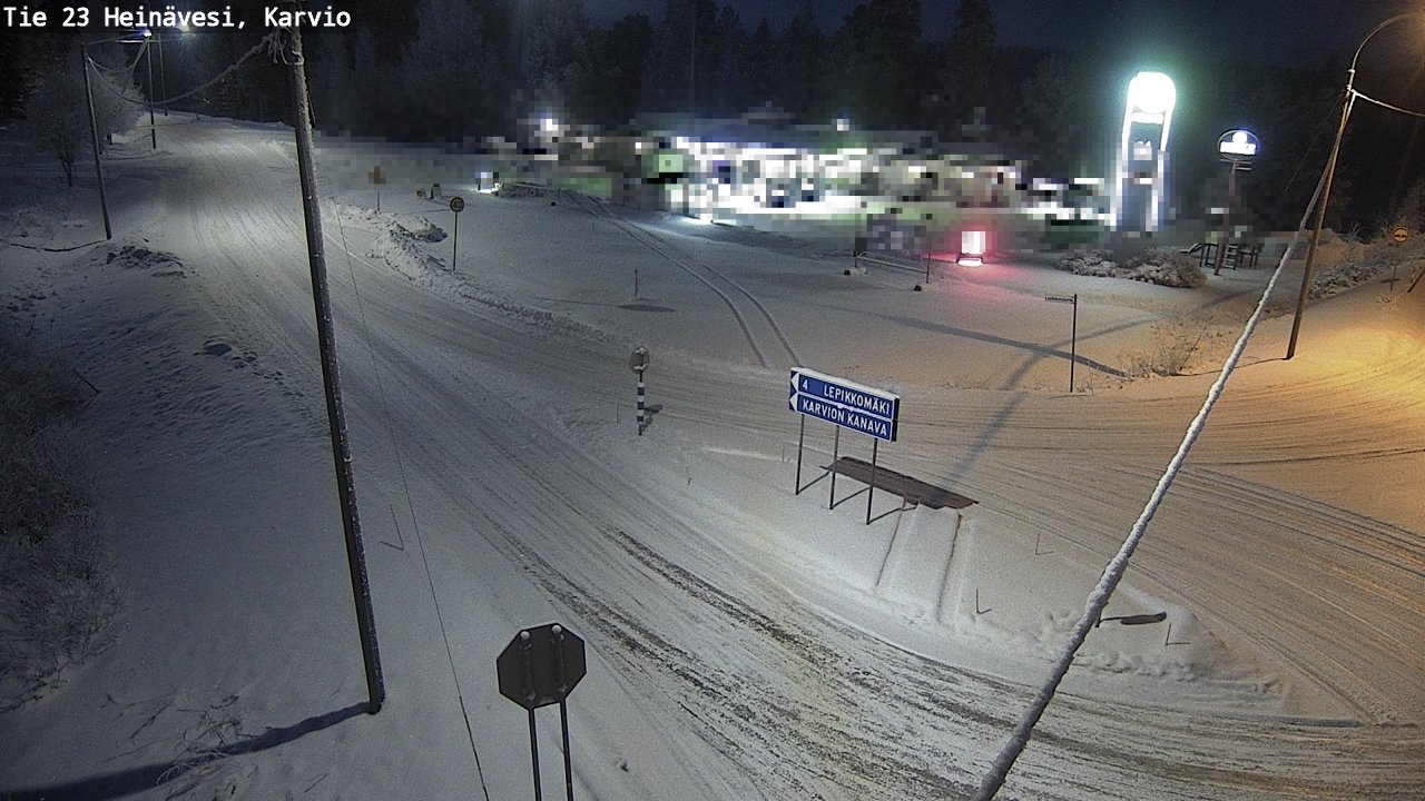 Kelikamerat Kuva Tie 23 Heinävesi, Karvio, Heinävesi, Pohjois-Karjala