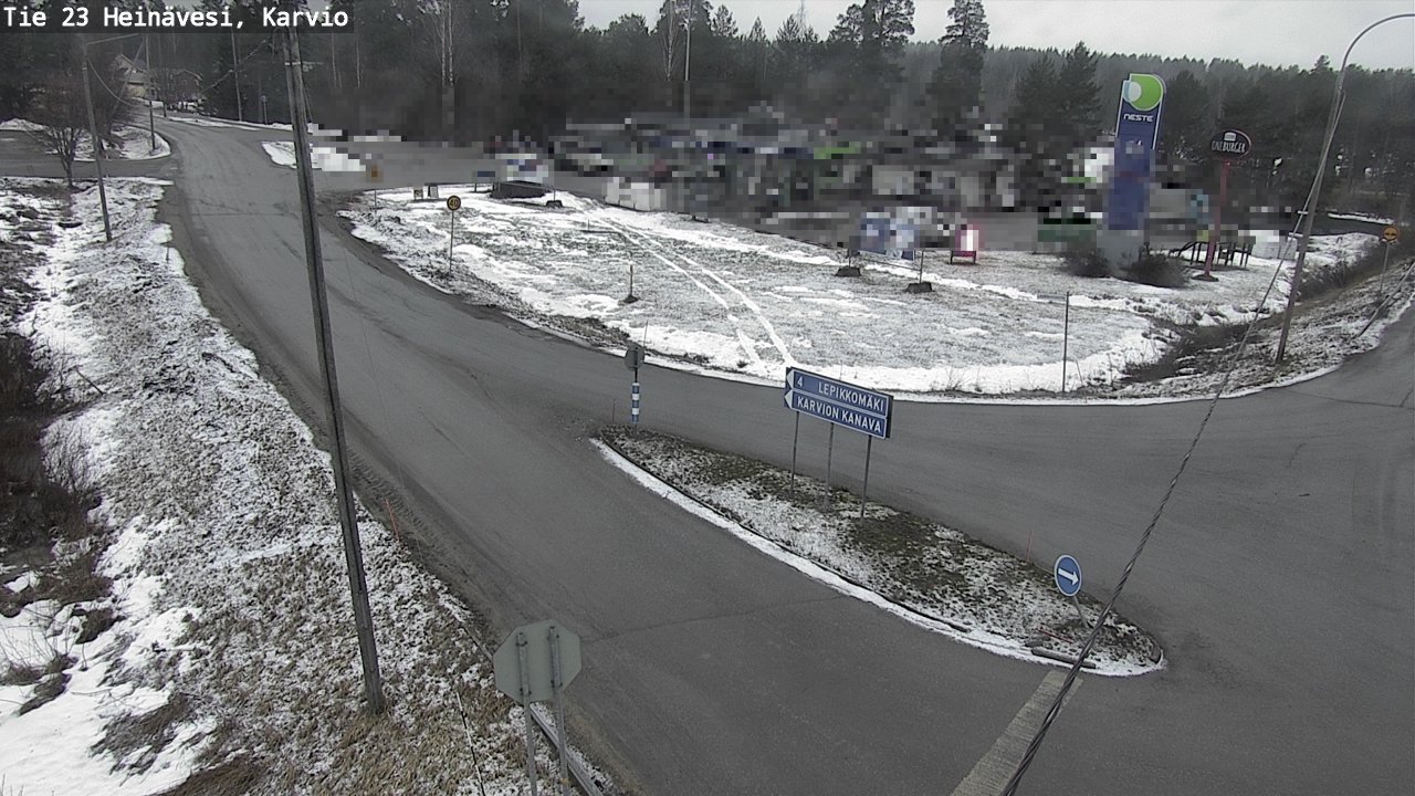 Kelikamerat Kuva Tie 23 Heinävesi, Karvio, Heinävesi, Pohjois-Karjala