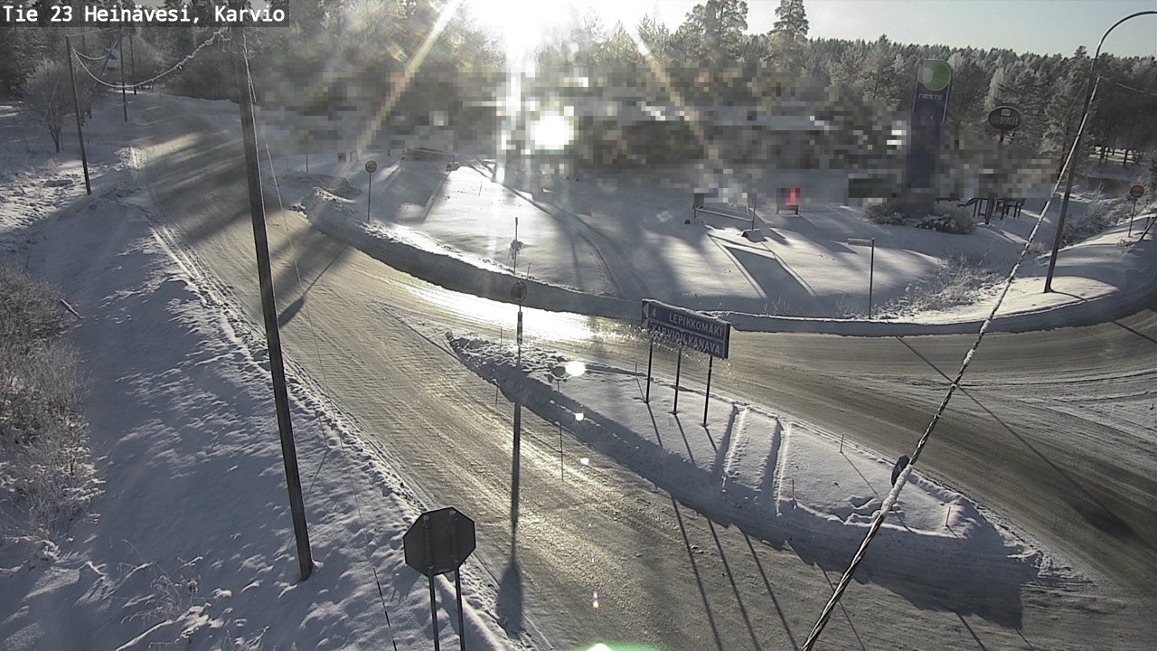 Kelikamerat Kuva Tie 23 Heinävesi, Karvio, Heinävesi, Pohjois-Karjala