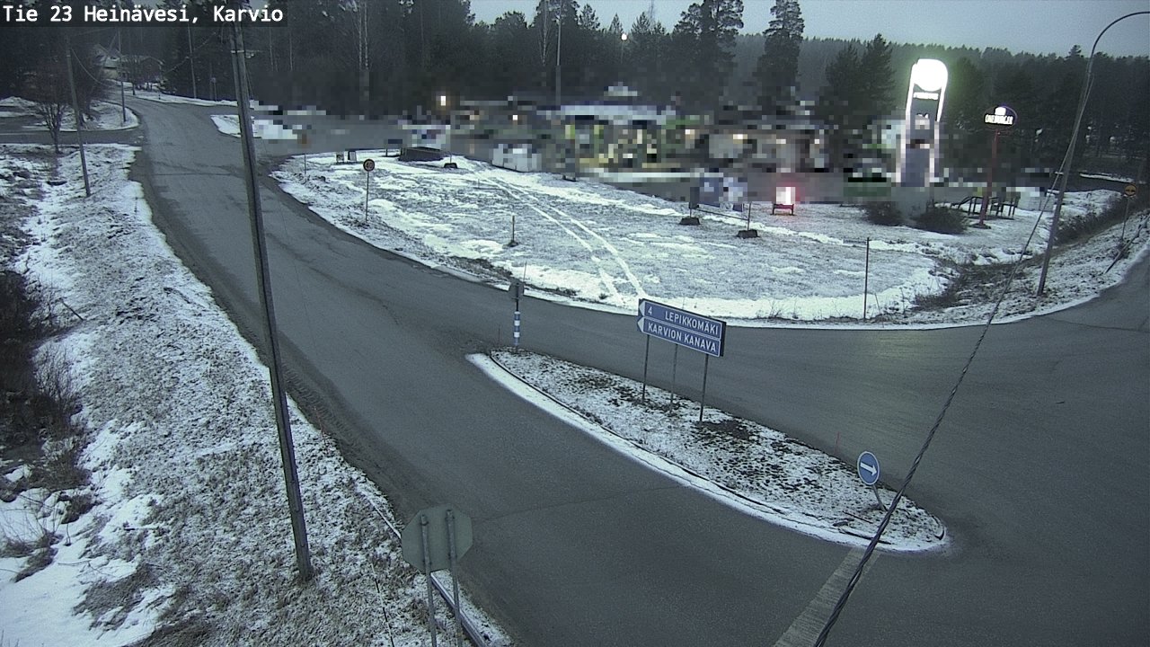 Kelikamerat Kuva Tie 23 Heinävesi, Karvio, Heinävesi, Pohjois-Karjala