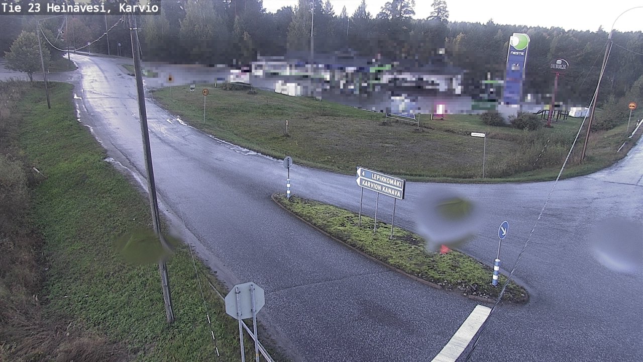 Weather Camera Image Road 23 Heinävesi, Karvio, Heinävesi, Pohjois-Karjala