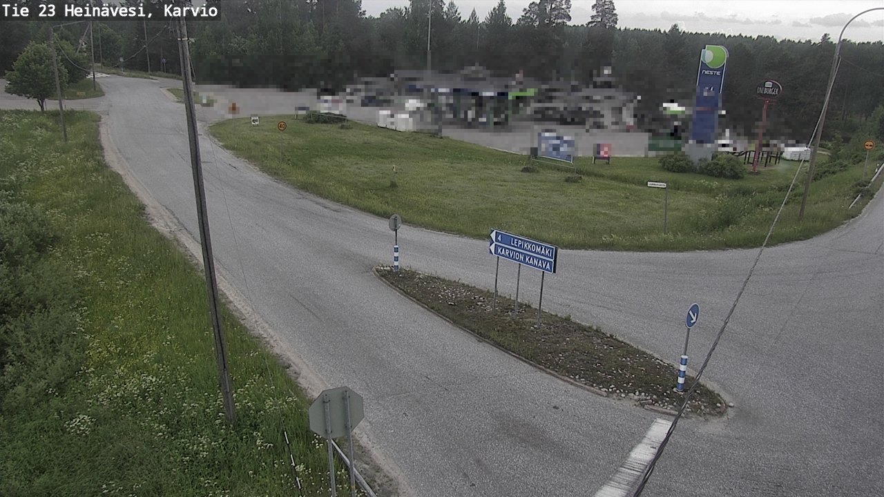 Kelikamerat Kuva Tie 23 Heinävesi, Karvio, Heinävesi, Pohjois-Karjala