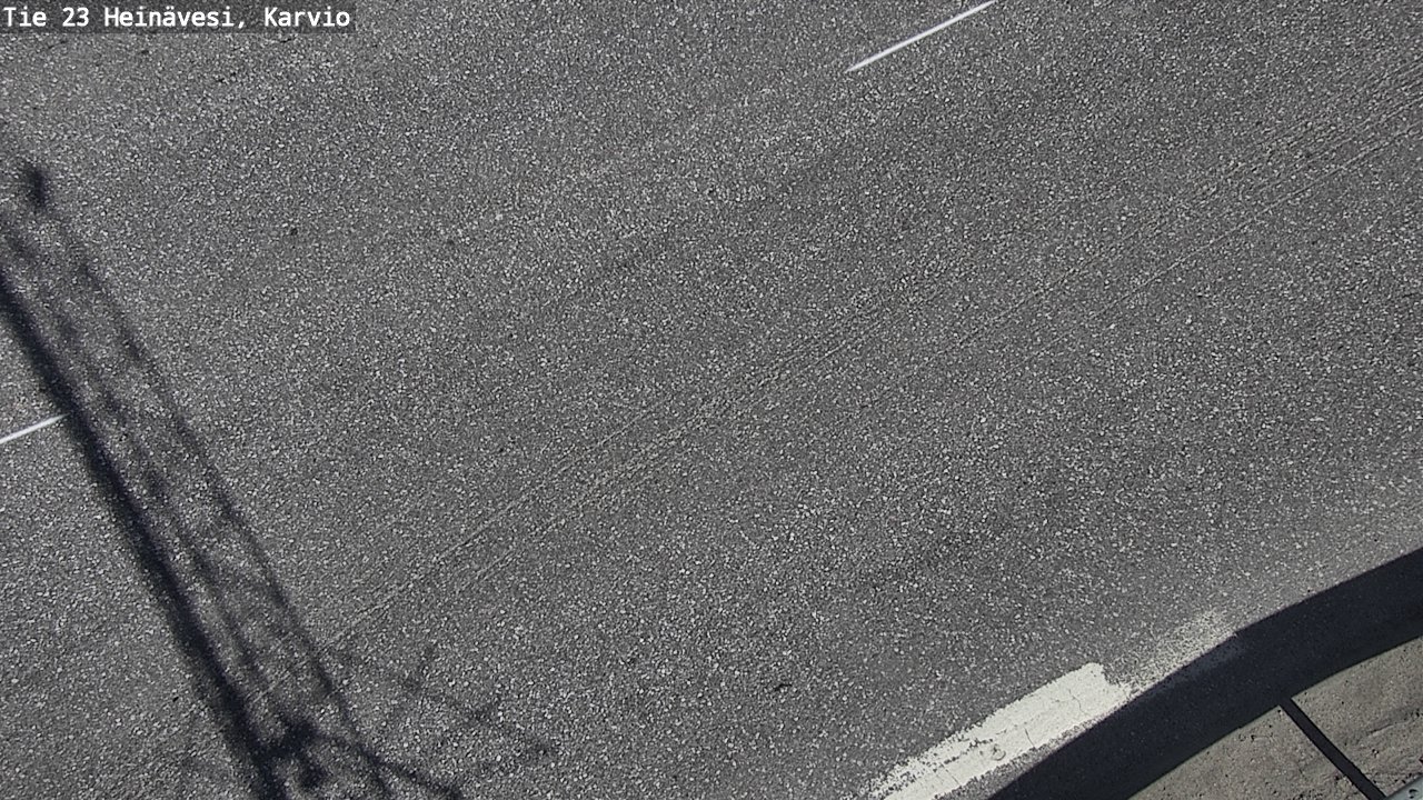 Weather Camera Image Väg 23 Heinävesi, Karvio, Heinävesi, Pohjois-Karjala