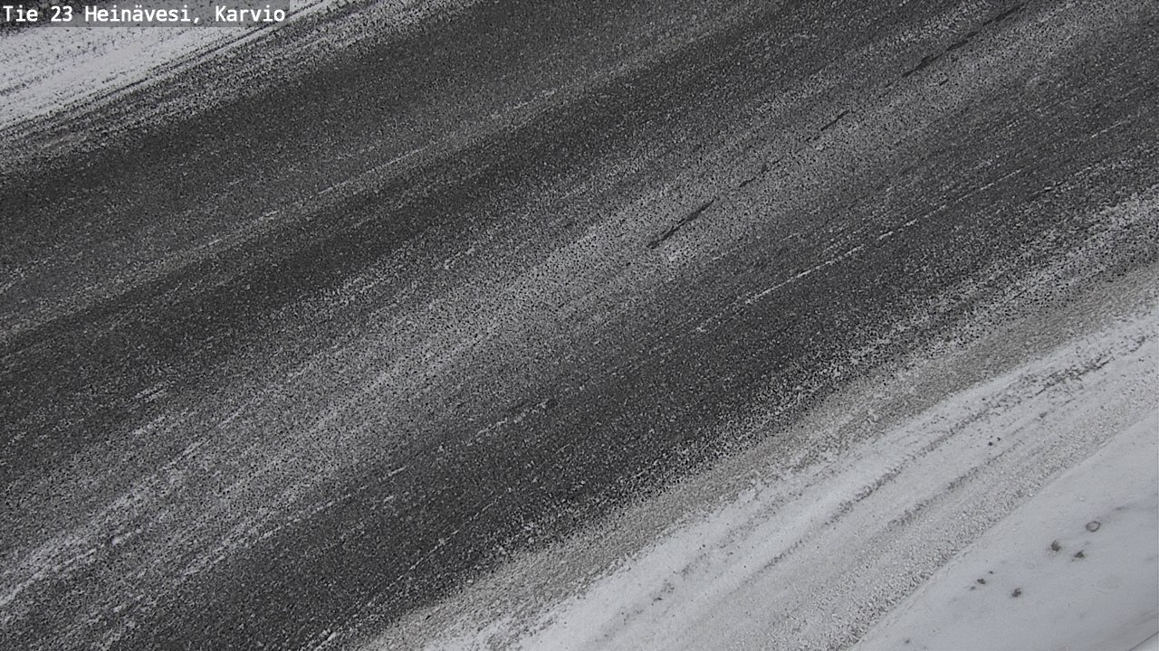Weather Camera Image Road 23 Heinävesi, Karvio, Heinävesi, Pohjois-Karjala